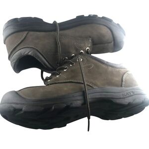 Steel Toe Nubuck Leather Safety Work Shoes For Women Size 8 CSA Certified